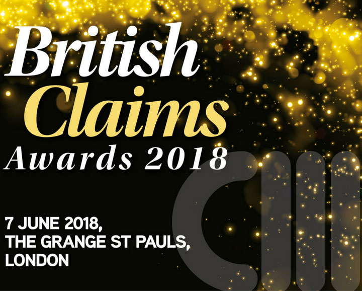 Club Insure are shortlisted for 2018 British Claim Awards