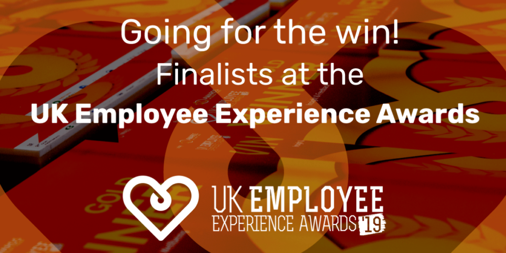 We're finalists in the UK Employee Experience Awards 2019